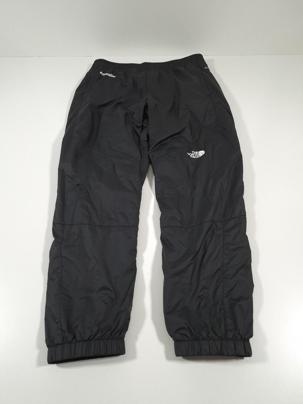 The North Face Hydrenaline Rain Pants Mens Large Black Lined Elastic Outdoor